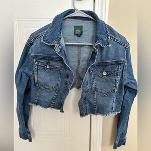 Cropped Jean Jacket